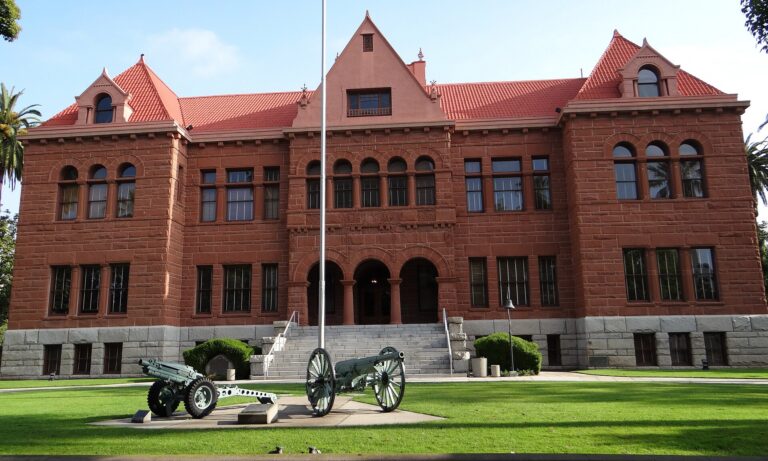 Old Orange County Courthouse Santa Ana California 768x461